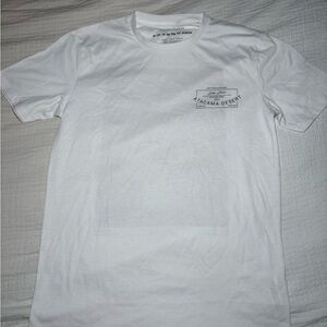 Atacama Desert White T-Shirt Size Small